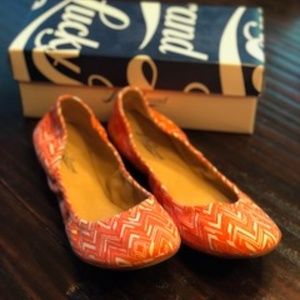 Lucky Brand Eleysia Ballet Flats Shoes - 10M